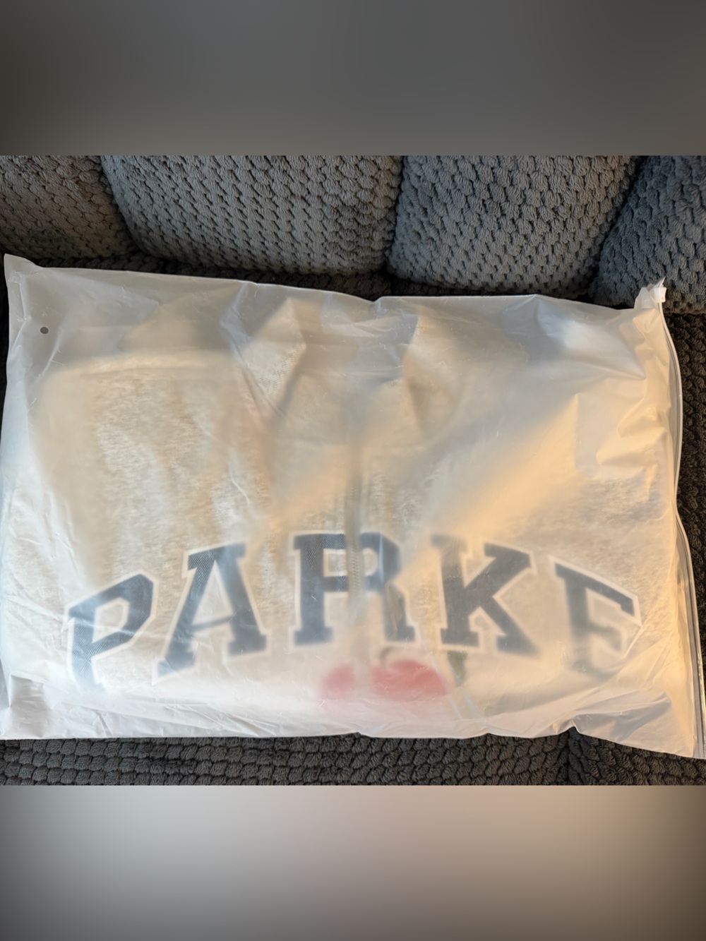 PARKE NYC Exclusive Zip Up New York City Logo Mock Neck Size L/XL - Picture 6 of 8